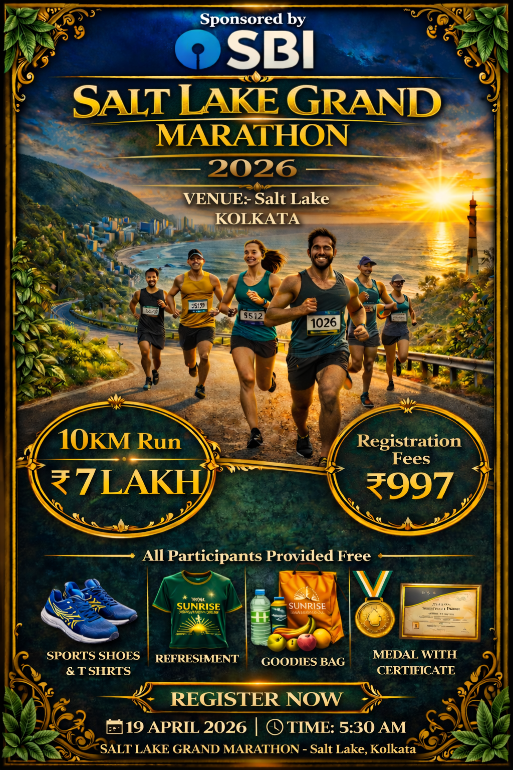 Salt Lake 10KM Run Grand Marathon