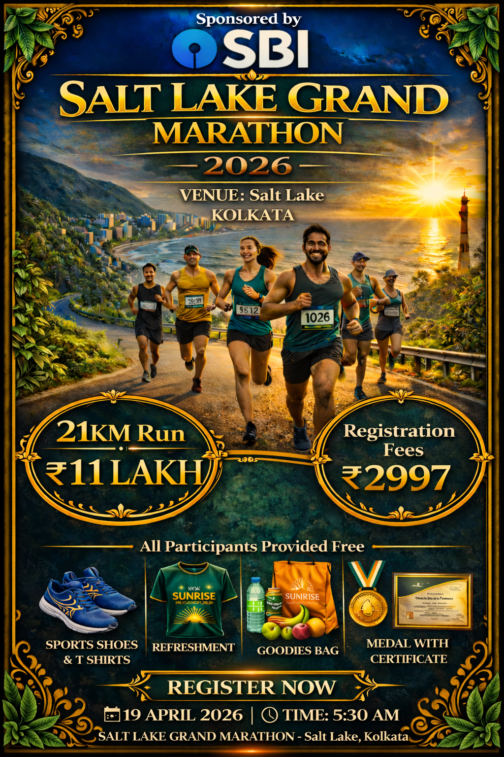 Salt Lake 21 KM Run Grand Marathon