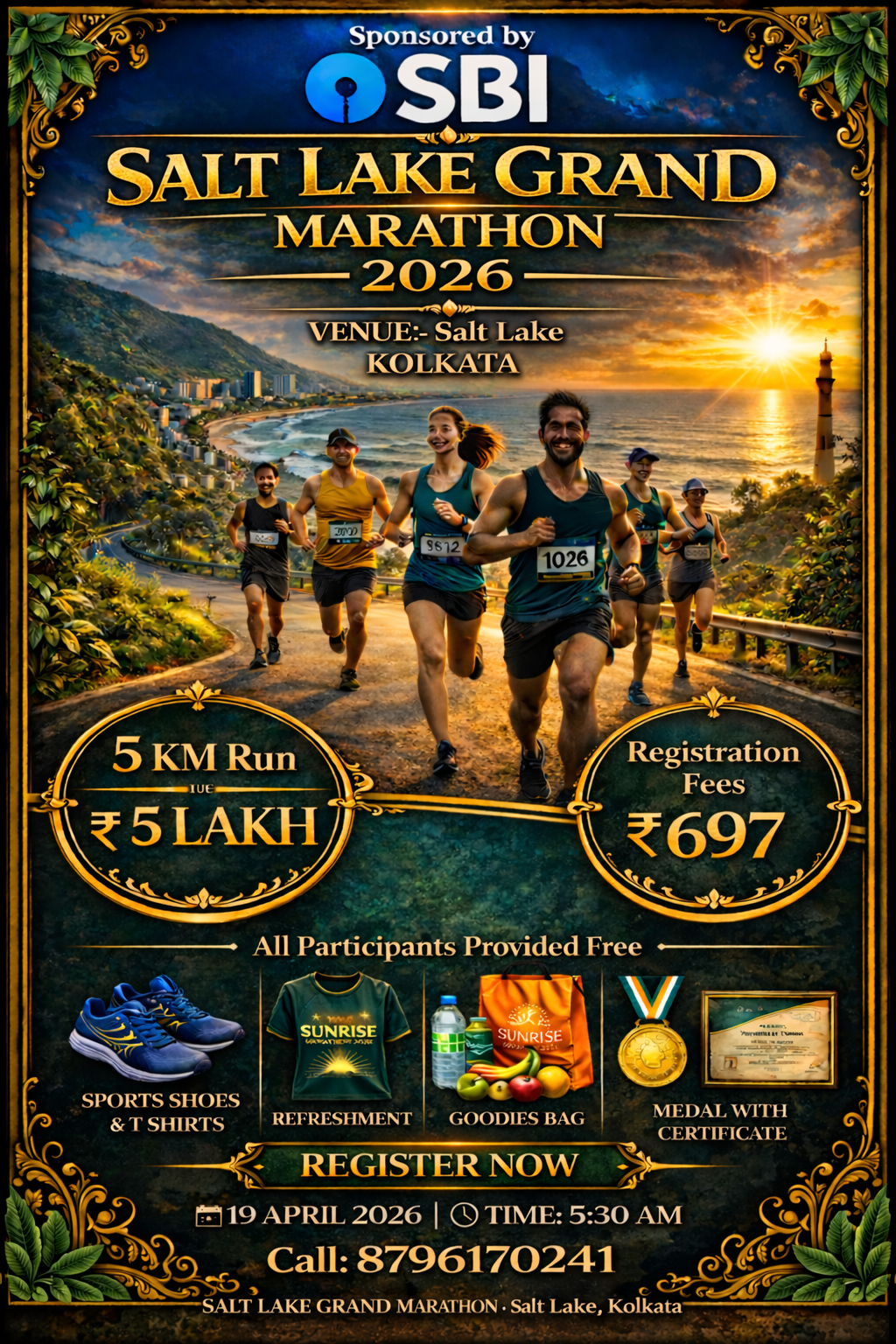 Salt Lake 5KM Run Grand Marathon